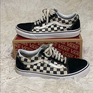 Checkered Vans